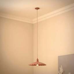 Scalloped Adjustable Flex Ceiling Light Cable - thumbnail 2