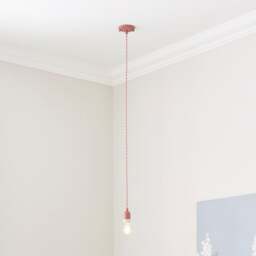 Scalloped Adjustable Flex Ceiling Light Cable - thumbnail 1