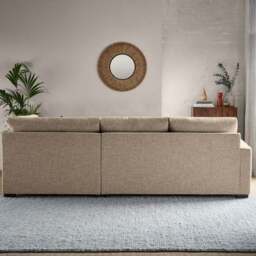 Carson Deep Sit Chunky Multi Weave Corner Sofa - thumbnail 6
