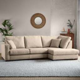 Carson Deep Sit Chunky Multi Weave Corner Sofa - thumbnail 3