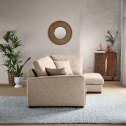 Carson Deep Sit Chunky Multi Weave Corner Sofa - thumbnail 5