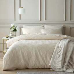 Sirena Jacquard Duvet Cover & Pillowcase Set - thumbnail 6