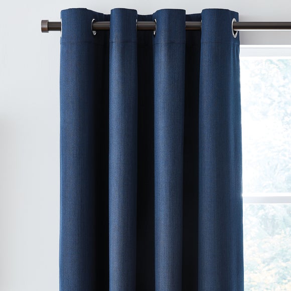 Solar Blackout Eyelet Curtains - image 1