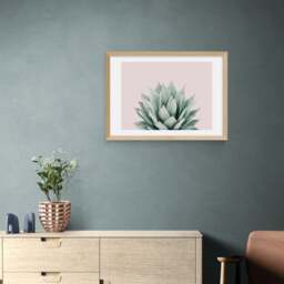 East End Prints Blush Succulent Print - thumbnail 1