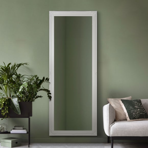 Hamilton Vintage Antique Rectangle Full Length Wall Mirror - image 1