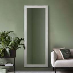 Hamilton Vintage Antique Rectangle Full Length Wall Mirror - thumbnail 1