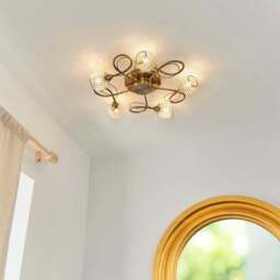Vogue Malden 5 Light Semi Flush Ceiling Light - thumbnail 2
