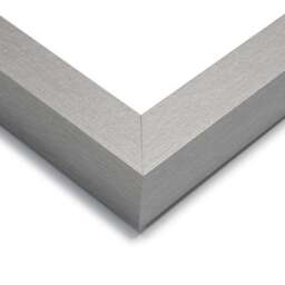 Artko Powder Blue Flowers by Catherine J Stephenson Framed Print - thumbnail 2