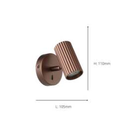 EGLO Portillo Modern Wall Spotlight - thumbnail 5