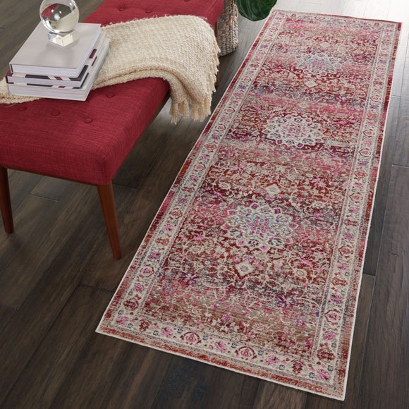 Vintage Kashan 1 Runner - image 1