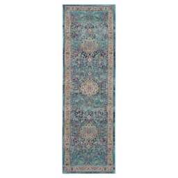 Vintage Kashan 1 Runner - thumbnail 2