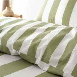Catherine Lansfield Cove Stripe Duvet Cover and Pillowcase Set - thumbnail 4