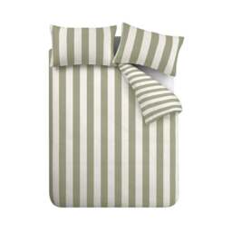 Catherine Lansfield Cove Stripe Duvet Cover and Pillowcase Set - thumbnail 5