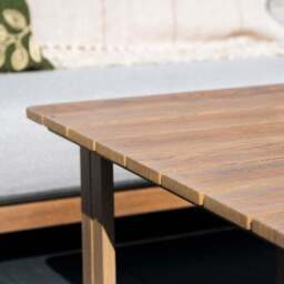Norfolk Leisure Darlington Wood Look Aluminium Corner Set - thumbnail 3