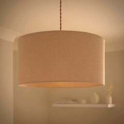 Luna Shallow Drum Lamp Shade - thumbnail 2