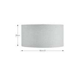 Luna Shallow Drum Lamp Shade - thumbnail 6