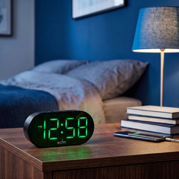 Acctim Jared Wireless LED Alarm Clock - image 1