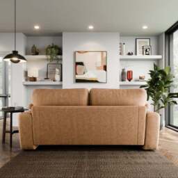 Magnus Vintage Soft Chenille 3 Seater Sofa - thumbnail 3