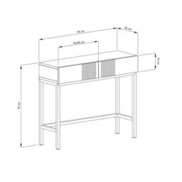 Iona Smart Console Table - thumbnail 6