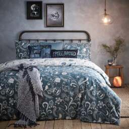 Spellbound 100% Cotton Duvet Cover and Pillowcase Set - thumbnail 1