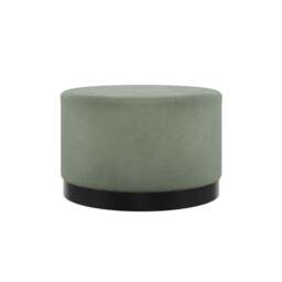 Lara Large Pouffe, Velvet - thumbnail 2