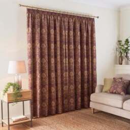 Lucetta Pencil Pleat Curtains (Blackout Available) - thumbnail 5
