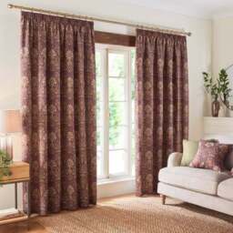 Lucetta Pencil Pleat Curtains (Blackout Available) - thumbnail 2