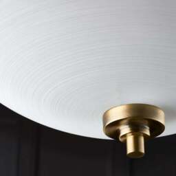 Vogue Welles 3 Light Semi Flush Ceiling Light - thumbnail 4