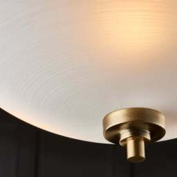 Vogue Welles 3 Light Semi Flush Ceiling Light - thumbnail 3