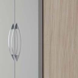 Nevada Double 1 Drawer Wardrobe - thumbnail 6