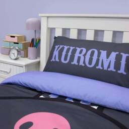 Hello Kitty Rebel Kuromi Quilt Cover and Pillowcase Set - thumbnail 3