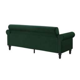 Greta Velvet 3 Seater Sofa - thumbnail 3