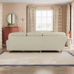Martha Vintage Velvet Full Corner Sofa - thumbnail 3