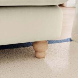 Martha Vintage Velvet Full Corner Sofa - thumbnail 4