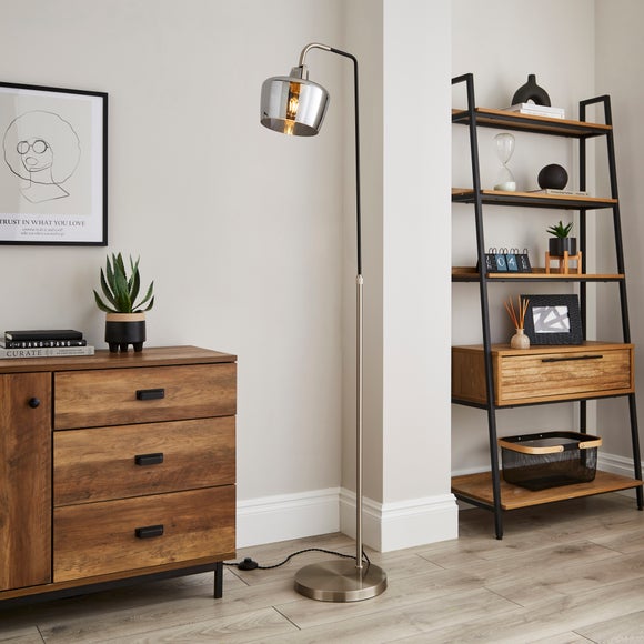 Auburn Industrial Adjustable Floor Lamp - image 1