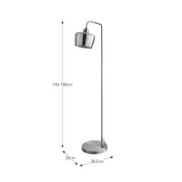 Auburn Industrial Adjustable Floor Lamp - thumbnail 6