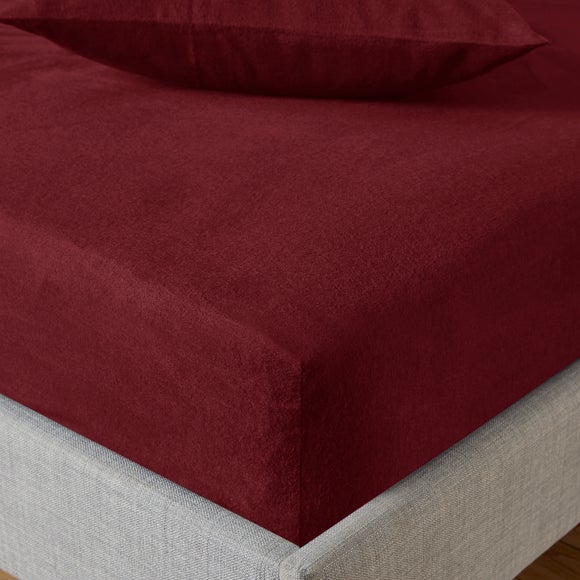 Soft & Cosy Luxury Brushed Cotton Fitted Sheet - image 1