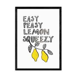 East End Prints Easy Peasy Lemon Print by Keren Parmley - thumbnail 2
