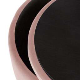 Avery Velvet Storage Footstool - thumbnail 4