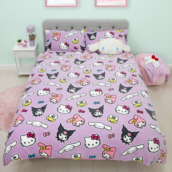 Hello Kitty Chill Fleece Duvet Cover & Pillowcase Set - image 1