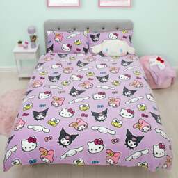 Hello Kitty Chill Fleece Duvet Cover & Pillowcase Set - thumbnail 1