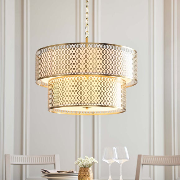 Vogue Tolna 6 Light Adjustable Tiered Pendant Light - image 1
