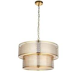 Vogue Tolna 6 Light Adjustable Tiered Pendant Light - thumbnail 5