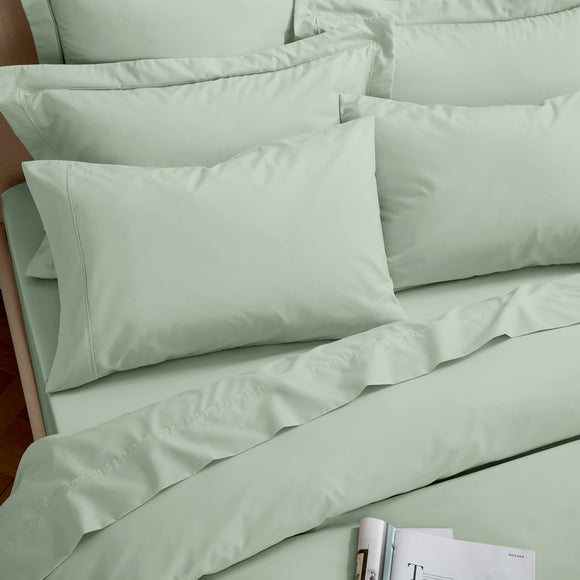 Dorma Crisp & Fresh 400 Thread Count Egyptian Cotton Percale Standard Pillowcase - image 1