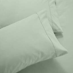 Dorma Crisp & Fresh 400 Thread Count Egyptian Cotton Percale Standard Pillowcase - thumbnail 2
