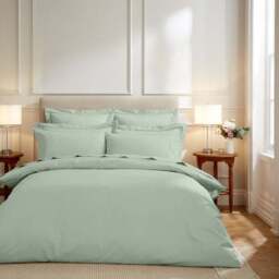 Dorma Crisp & Fresh 400 Thread Count Egyptian Cotton Percale Standard Pillowcase - thumbnail 5