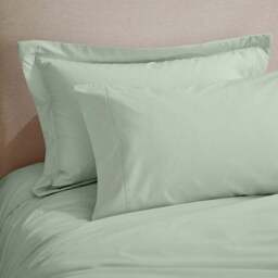 Dorma Crisp & Fresh 400 Thread Count Egyptian Cotton Percale Standard Pillowcase - thumbnail 3
