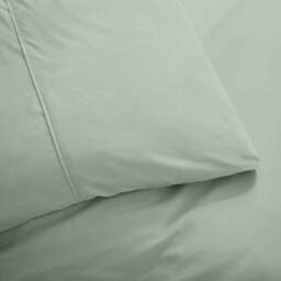 Dorma Crisp & Fresh 400 Thread Count Egyptian Cotton Percale Standard Pillowcase - thumbnail 4