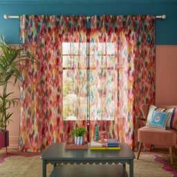 Sophie Robinson Ourika Hidden Tab Top Voile Panel - thumbnail 3