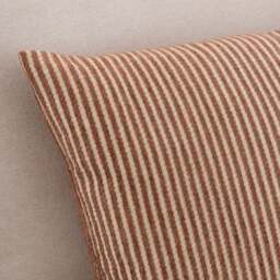Chenille Striped Rectangular Cushion Cover - thumbnail 5